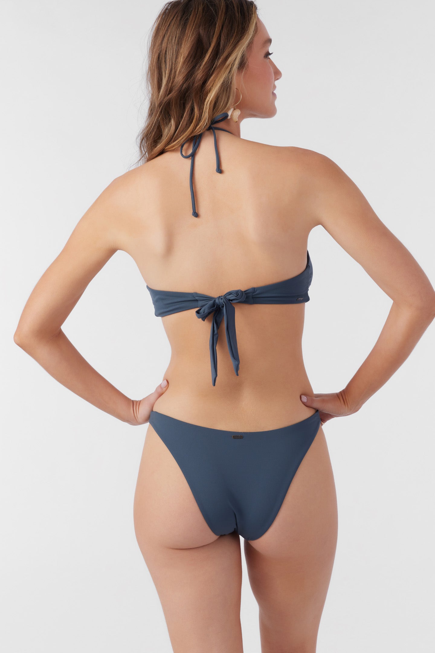 Saltwater Solids Flamenco High Cut Cheeky Bottoms