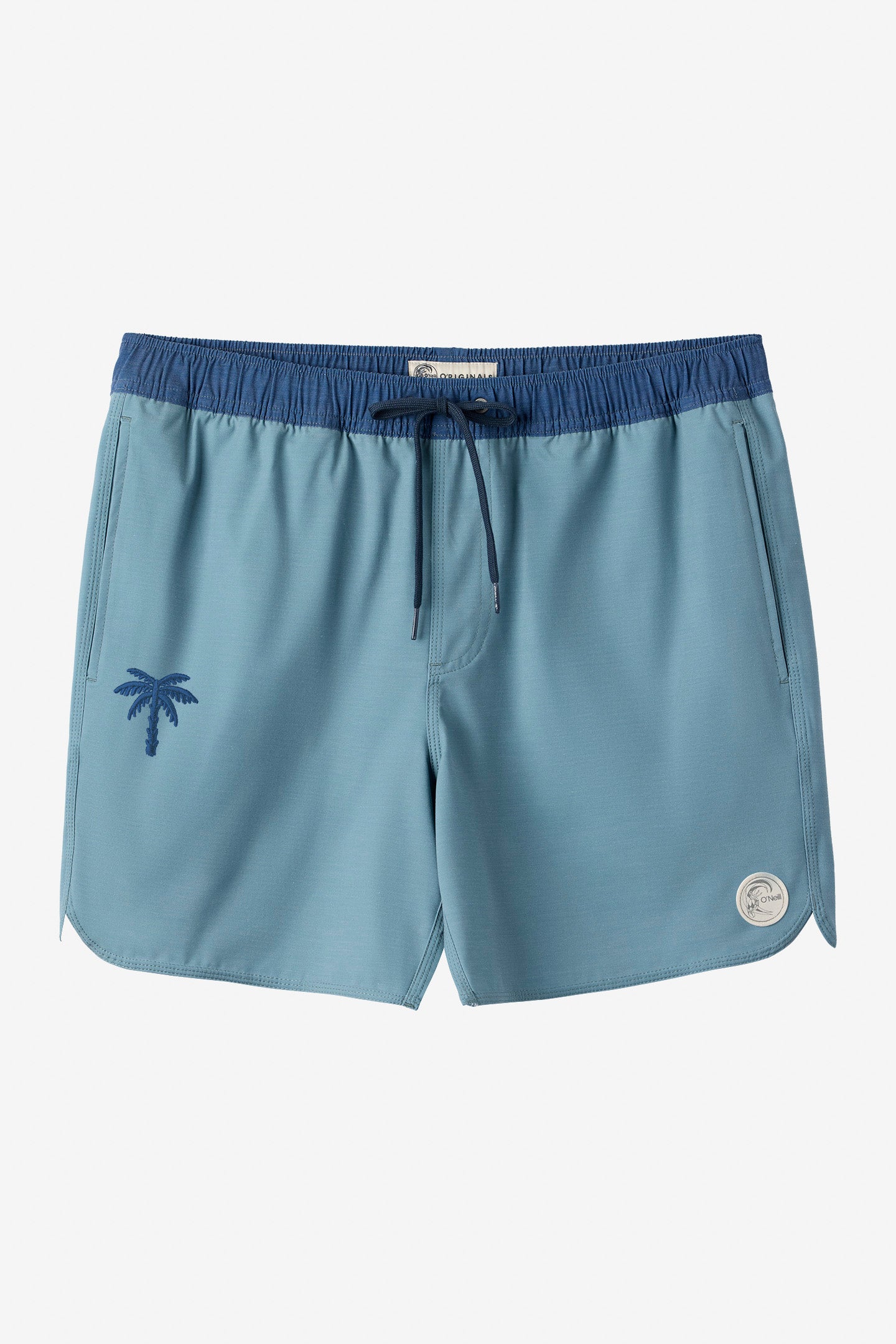 O'Riginals Solid Scallop 16 Swim Trunks