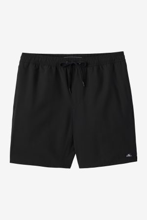 Lennox Hermosa Solid 17 Swim Trunks