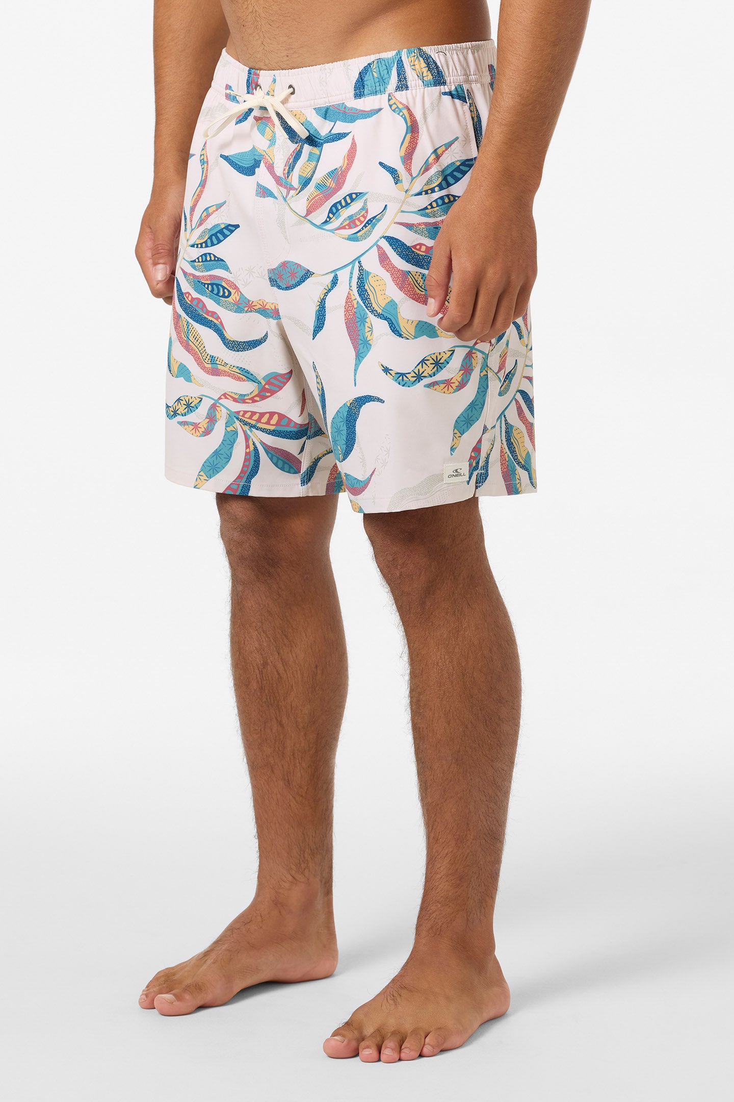 Hermosa Elastic Waist Lined 17 Swim Trunks - Image 3