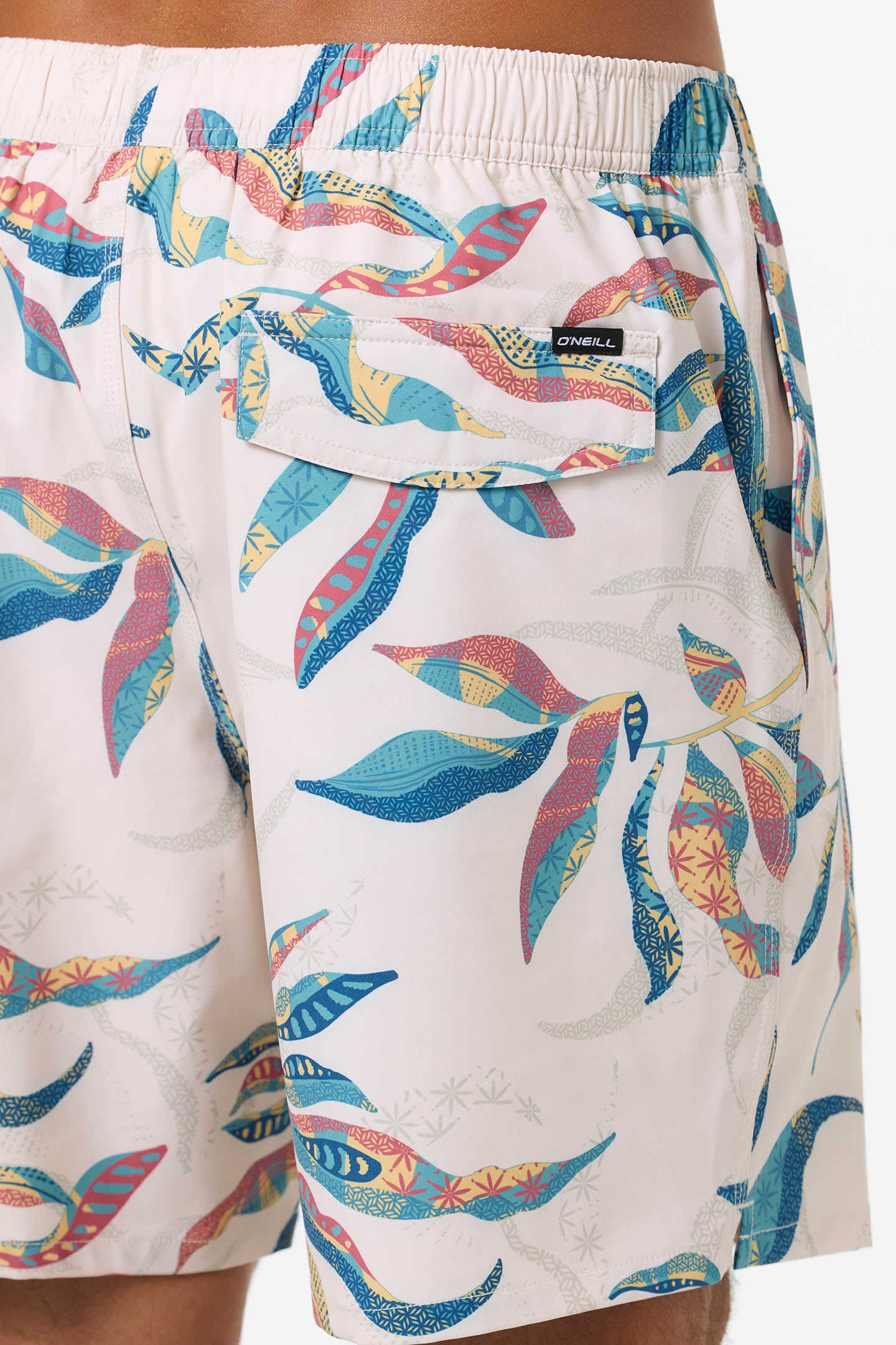 Hermosa Elastic Waist Lined 17 Swim Trunks - Image 5