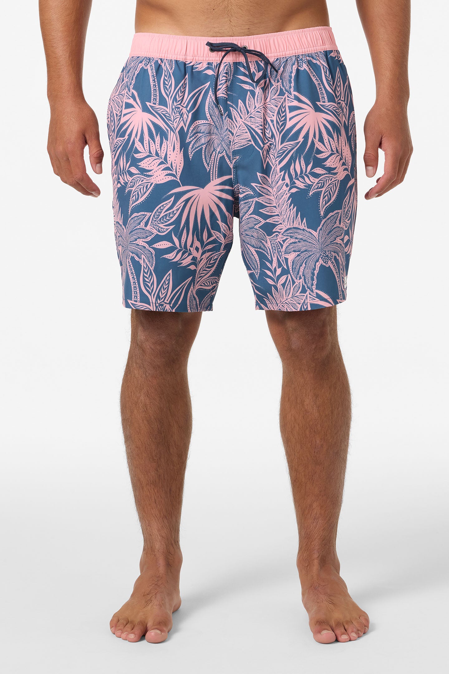 Hermosa Elastic Waist Lined 17 Swim Trunks - Image 2