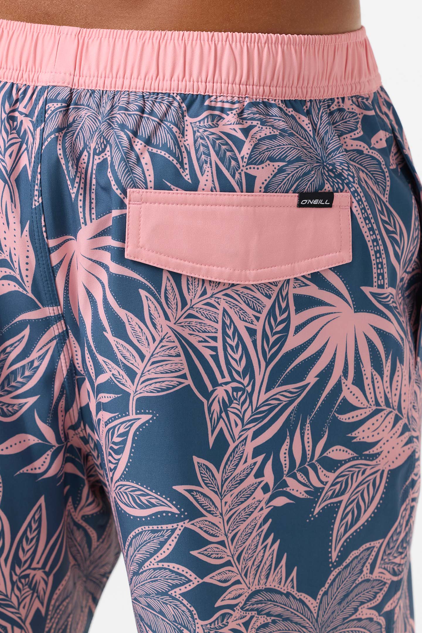 Hermosa Elastic Waist Lined 17 Swim Trunks - Image 5