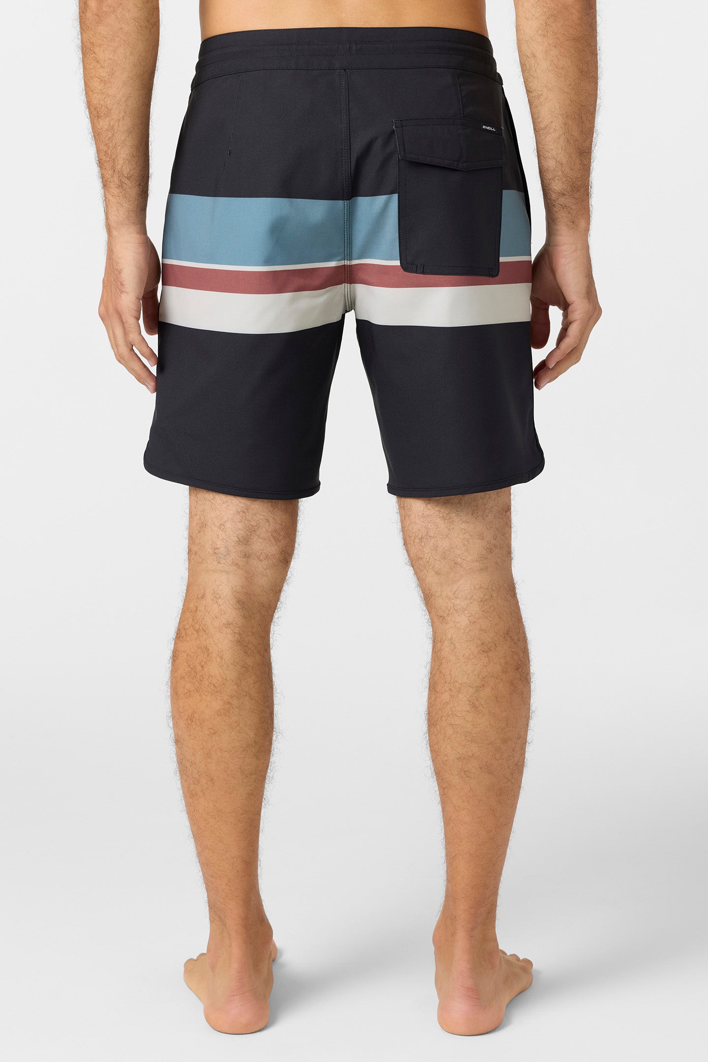 Cruzer Stripe Scallop 18 Boardshorts - Image 4