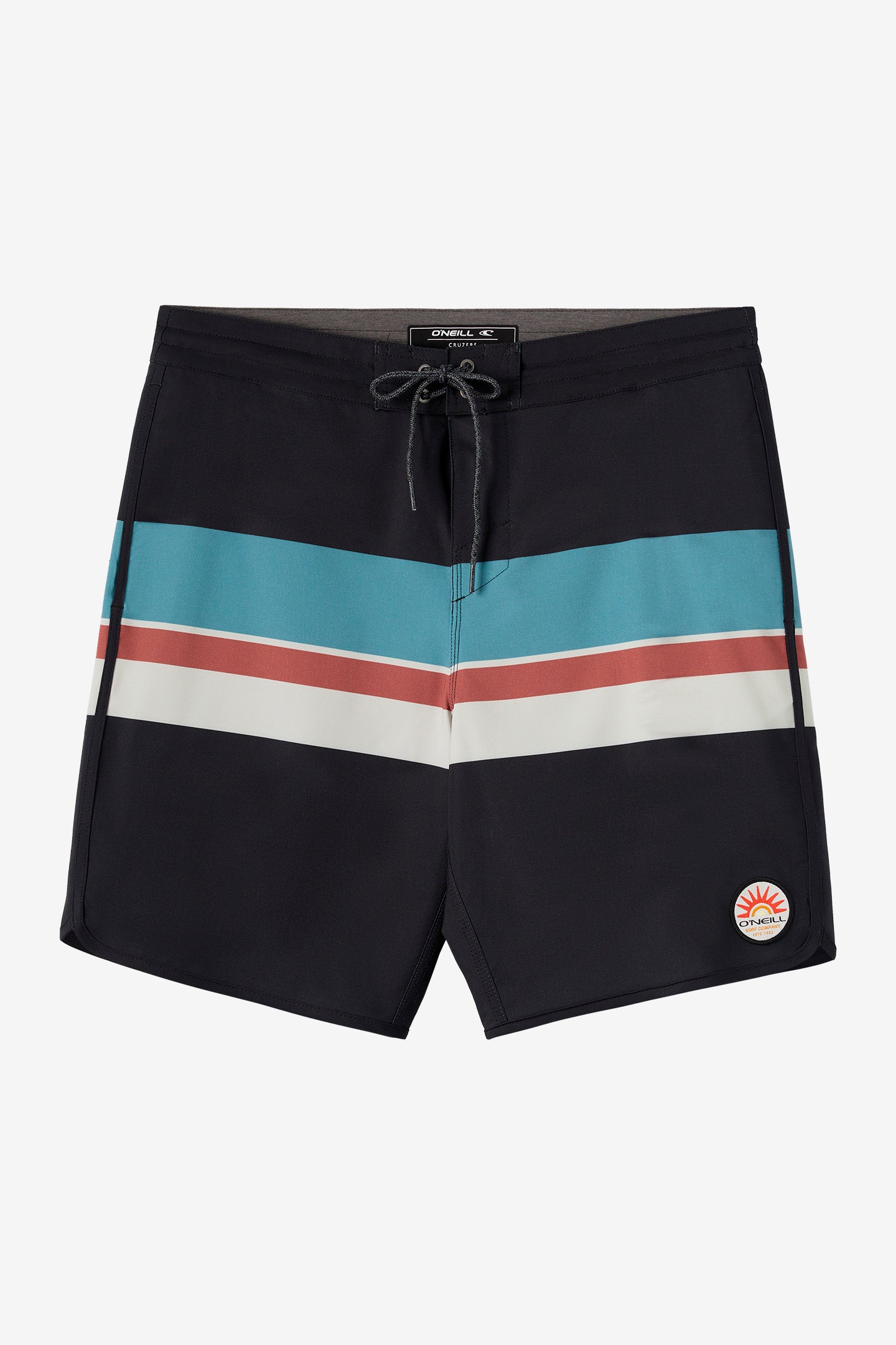 Cruzer Stripe Scallop 18 Boardshorts