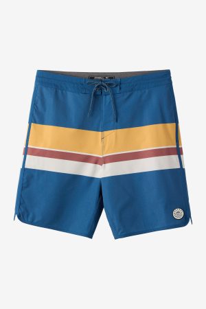 Cruzer Stripe Scallop 18 Boardshorts