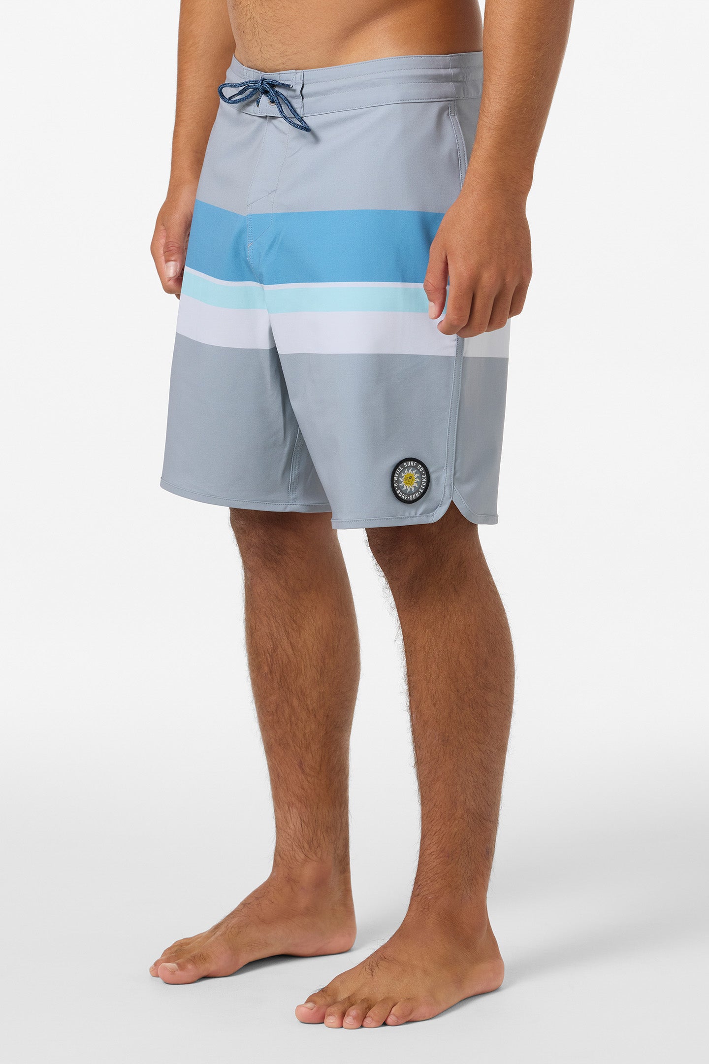 Cruzer Stripe Scallop 18 Boardshorts - Image 3