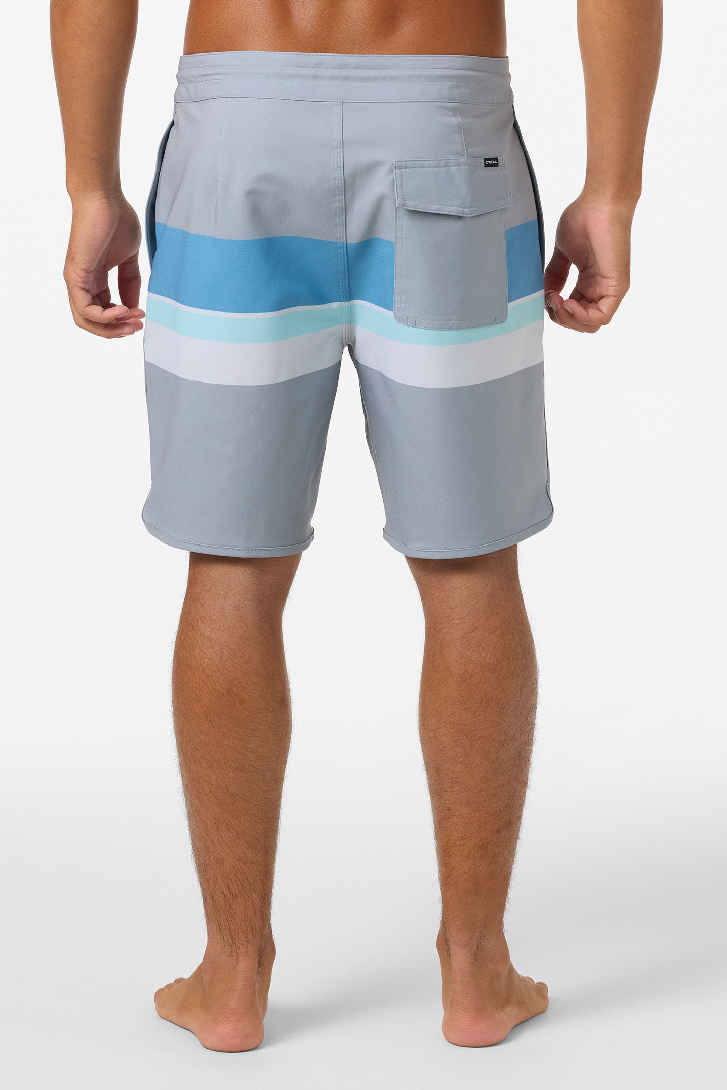 Cruzer Stripe Scallop 18 Boardshorts - Image 4