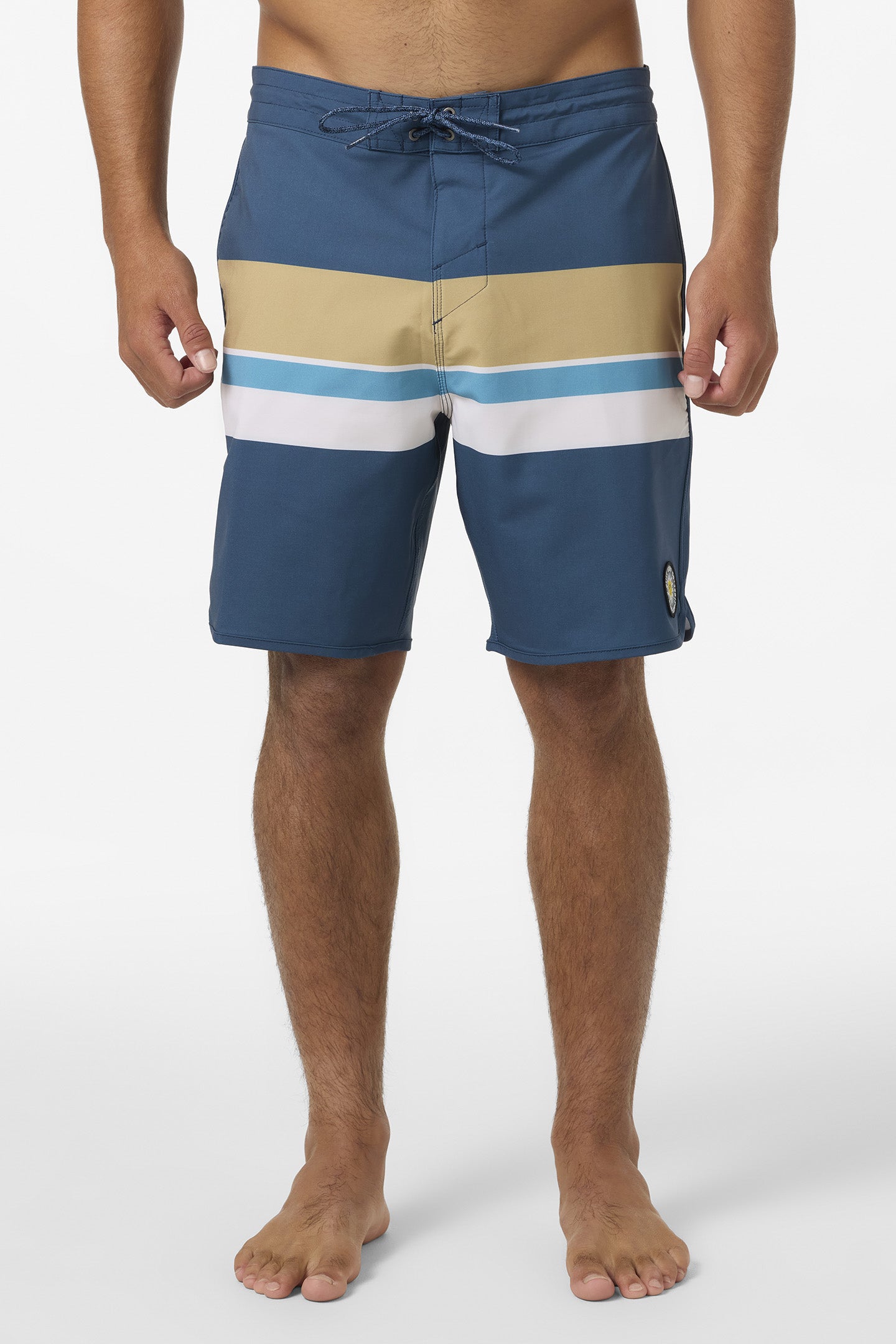 Cruzer Stripe Scallop 18 Boardshorts - Image 2