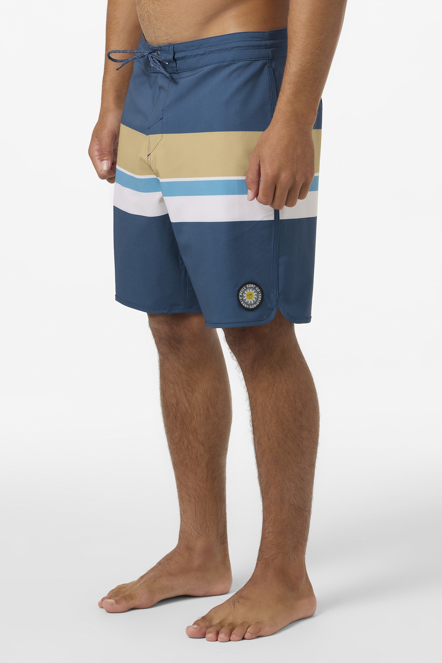 Cruzer Stripe Scallop 18 Boardshorts - Image 3