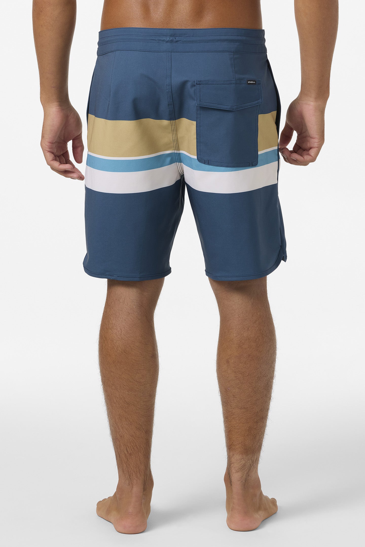 Cruzer Stripe Scallop 18 Boardshorts - Image 4