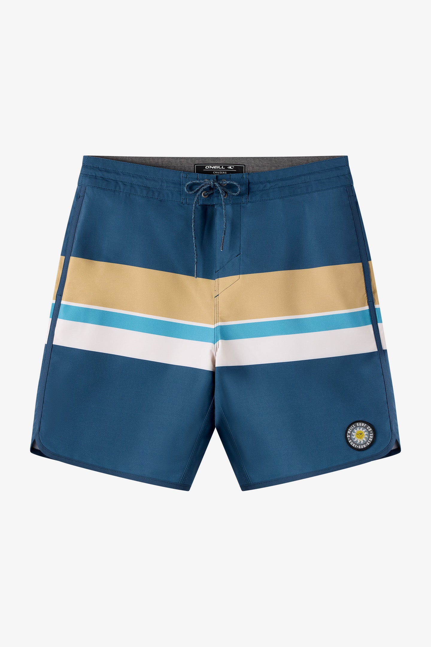 Cruzer Stripe Scallop 18 Boardshorts