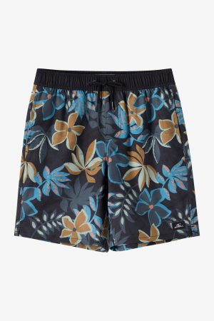 Boy's Hermosa Elastic Waist 16 Swim Trunks