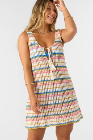 Ryan Stripe Mini Dress