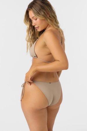 Saltwater Solids Maracas Tie Side Bottoms