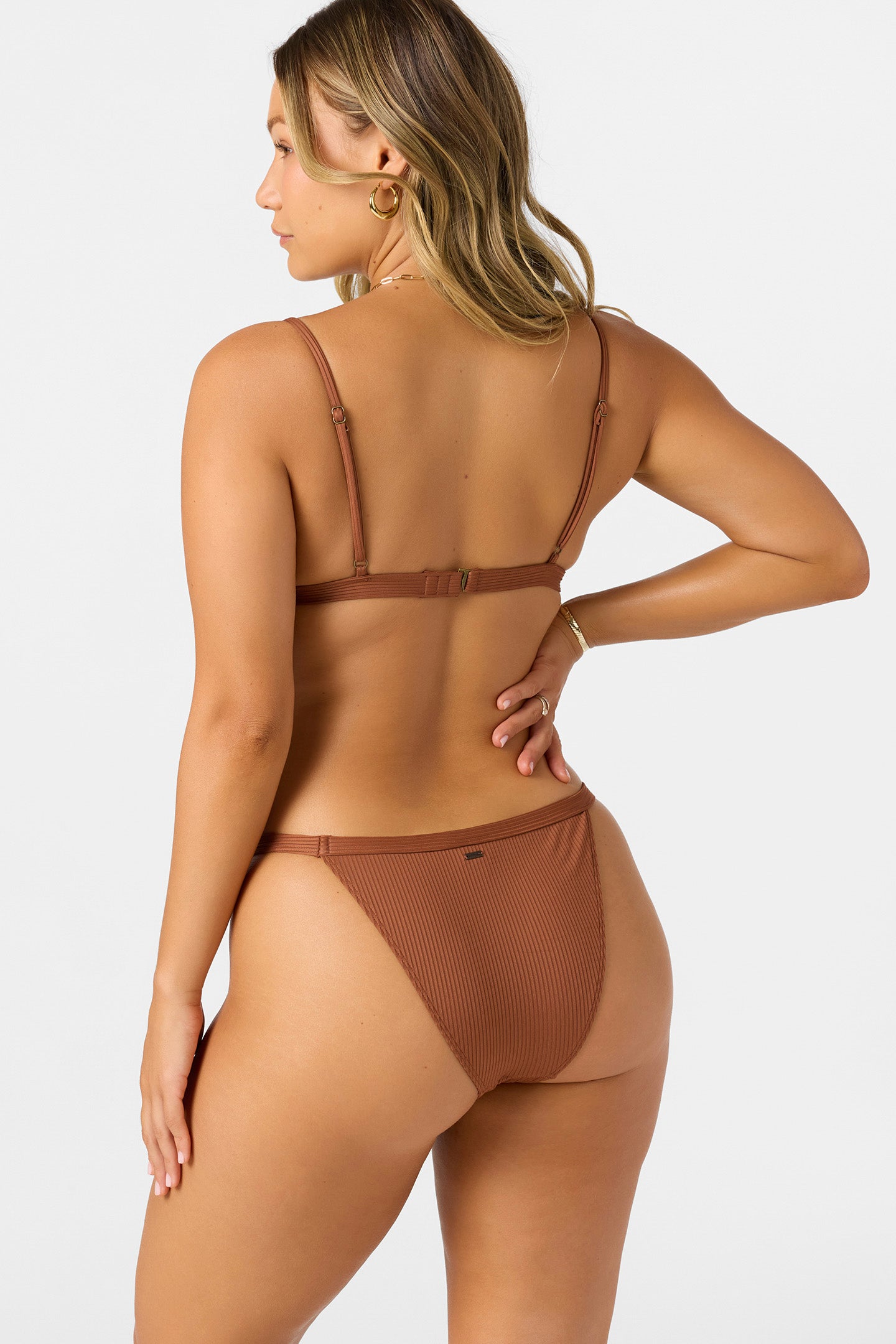 Saltwater Solids Rib Seaside Triangle Top - Image 6