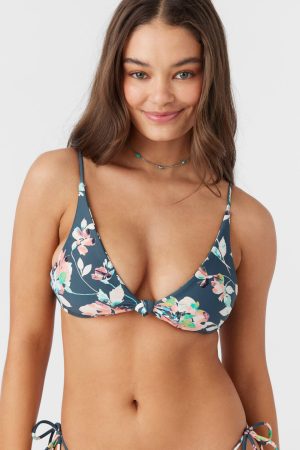 Melody Floral Pismo Tall Tri Bralette Top