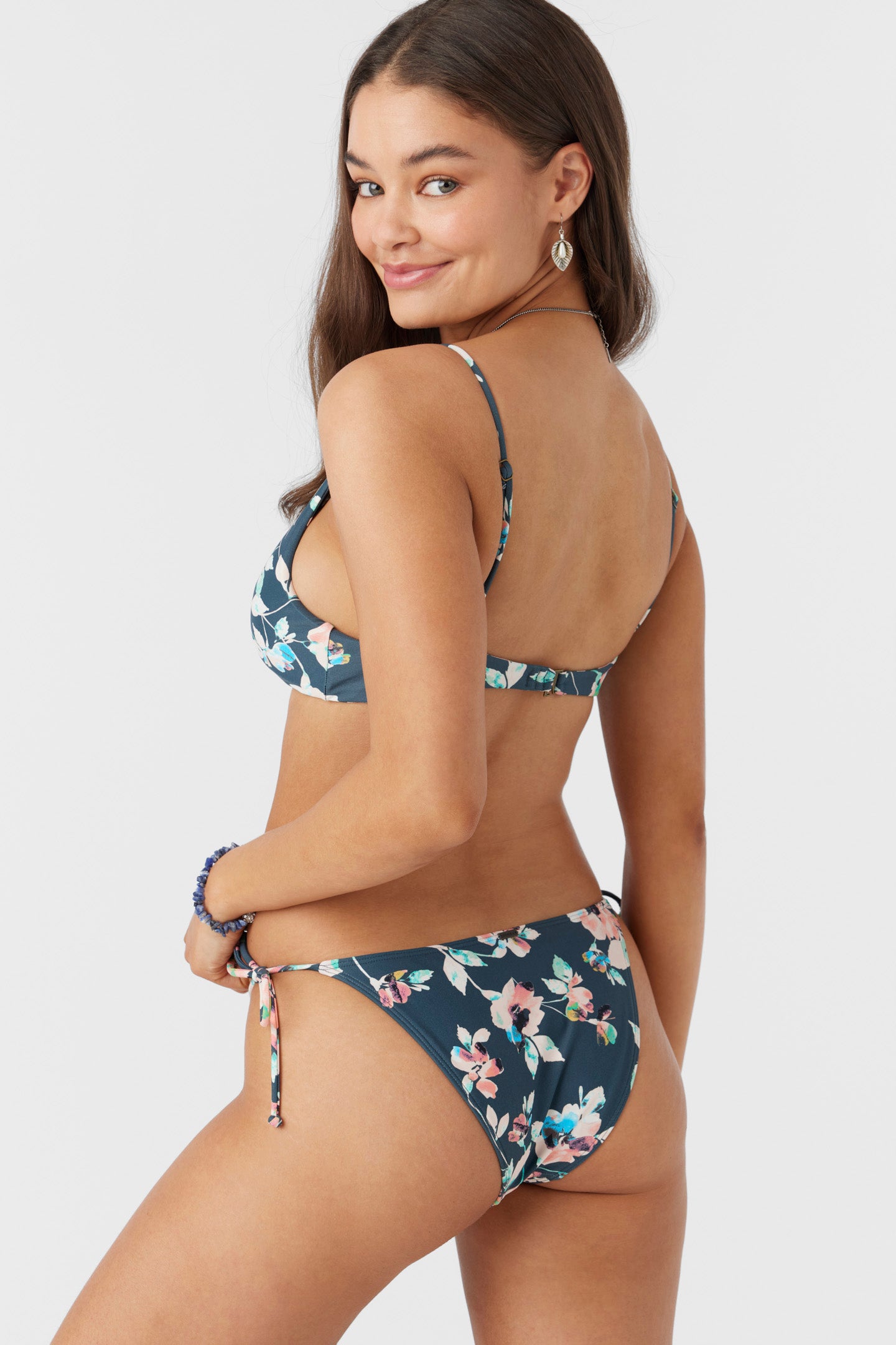 Melody Floral Pismo Tall Tri Bralette Top - Image 2