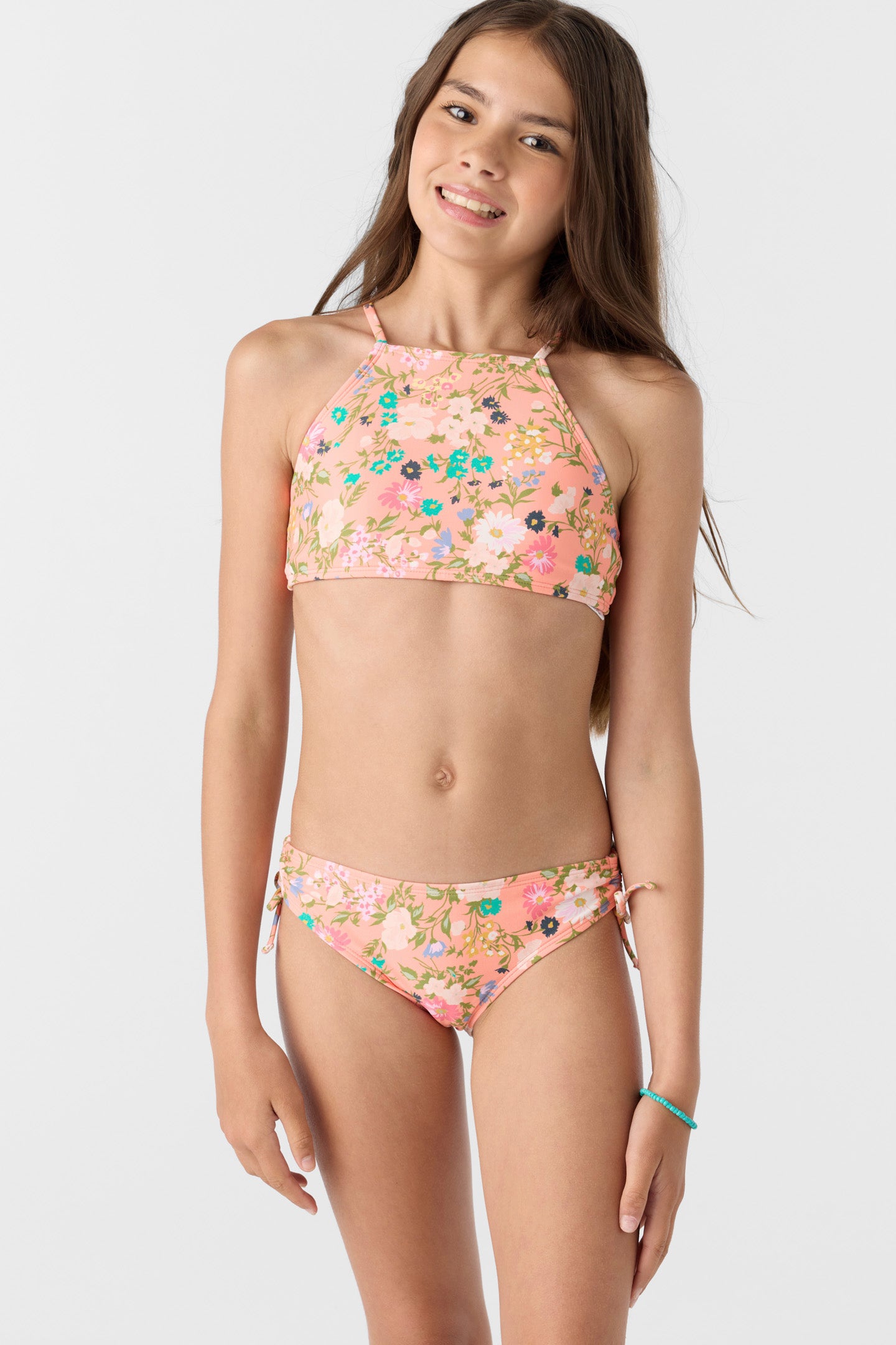 Girl's Kelly Floral High Neck Set - Image 6