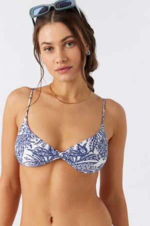 Belle Flower Malibu Twist Bralette Top