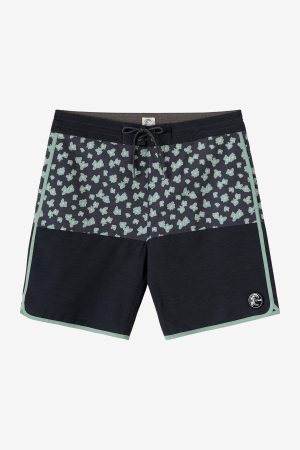 O'Riginals Block Scallop Cruzer 18 Boardshorts