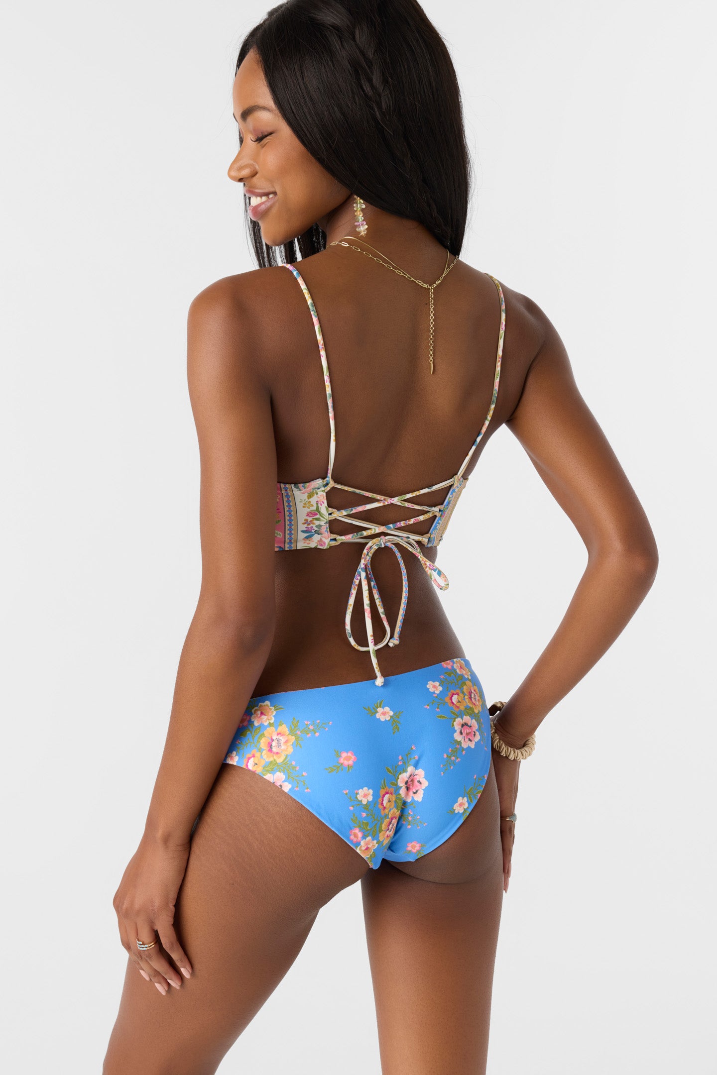 Rio Floral Blue Lagoon Revo Full Bottoms - Image 16