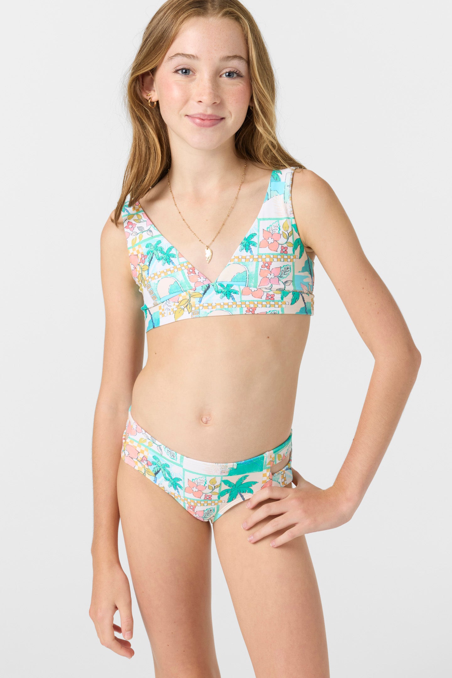 Girl's Maritime Fixed Tri Top Set - Image 5