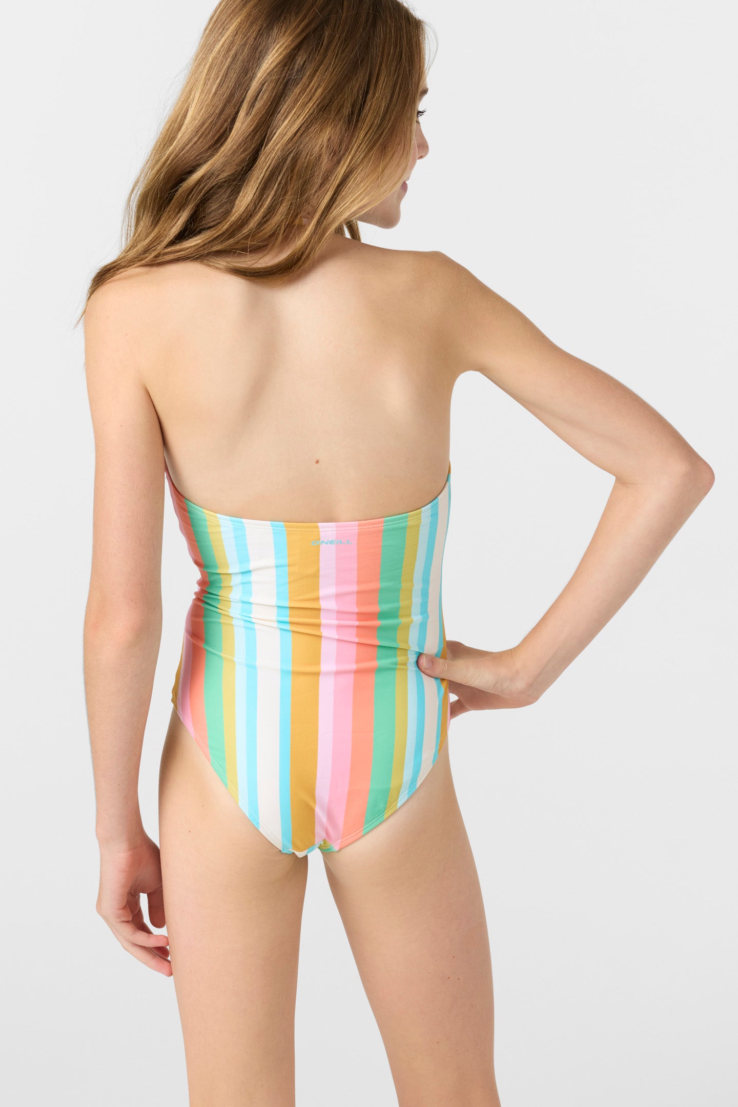 Girl's Low Tide Cinched One-Piece - Image 2