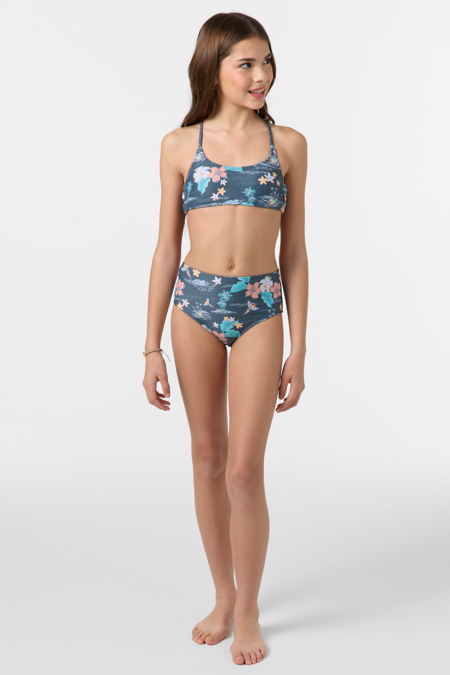 Girl's Paradise Parrot Strappy Bralette Top Set - Image 5