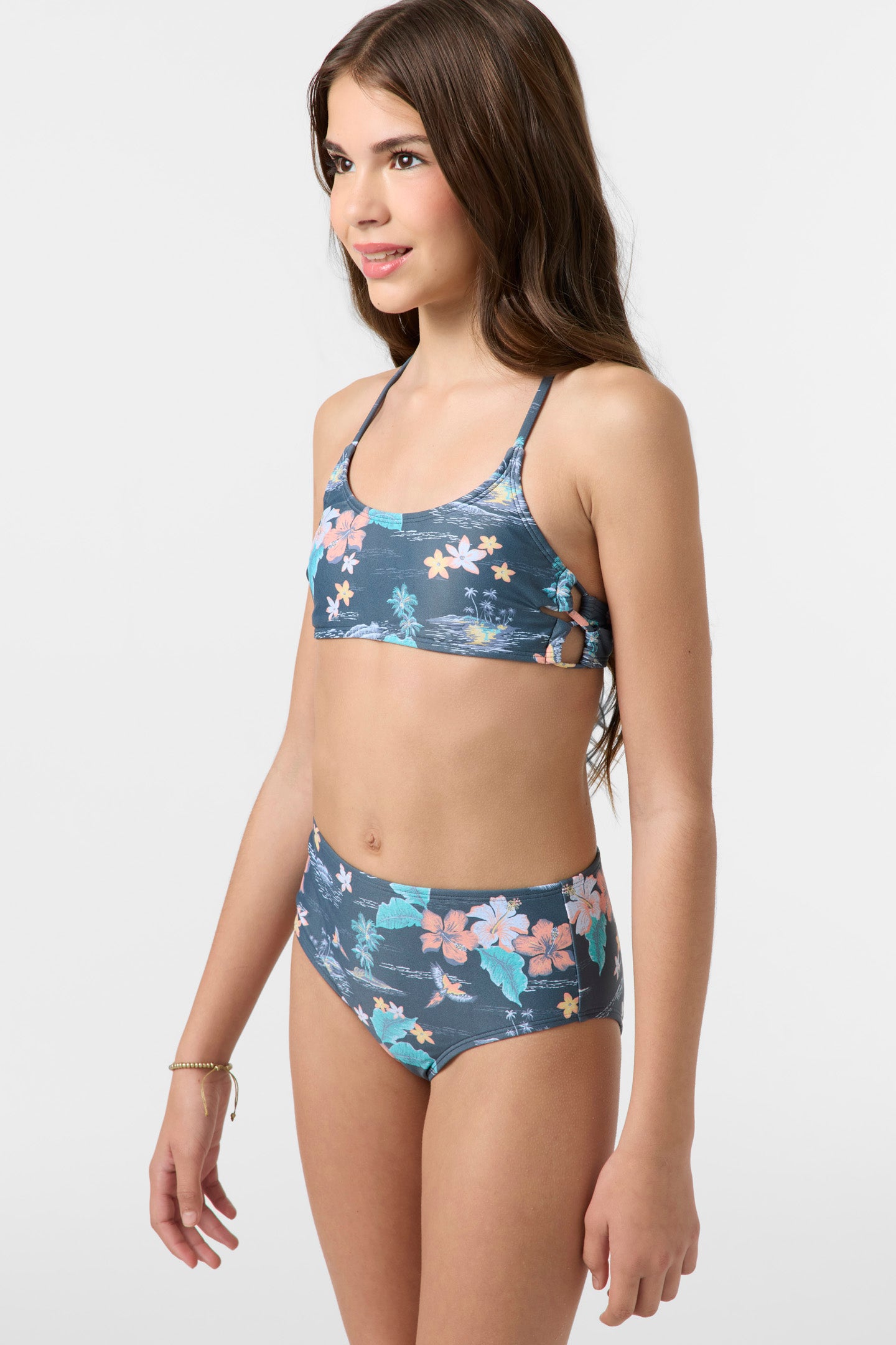 Girl's Paradise Parrot Strappy Bralette Top Set - Image 4